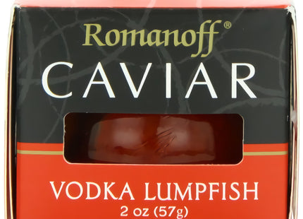 Romanoff Caviar Vodka Red Lumpfish Caviar, 2 Ounce Jars (Pack Of 2)