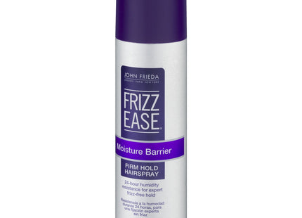 John Frieda Anti Frizz, Moisture Barrier, Firm Hold Anti Frizz Hairspray, Unscented, 12 Fl Ounce (Pack Of 1)