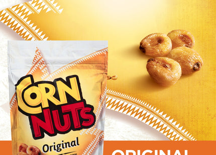 CORN NUTS Original Crunchy Corn Kernels Snack, Ready-to-Eat, Shelf-Stable, Resealable For Freshness, 7 Ounce (Pack Of 6)