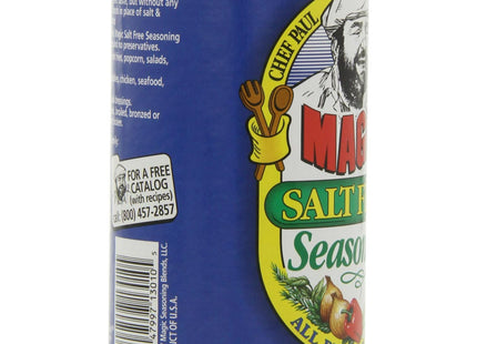 Chef Paul Prudhomme's Magic Seasoning All Purpose Blend, Salt Free Seasoning, No MSG, 5 Ounces (Pack Of 12)