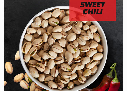 Wonderful Pistachios Pistachio Sweet Chili, individually wrapped bags, 1.25 Ounces (Pack Of 2)