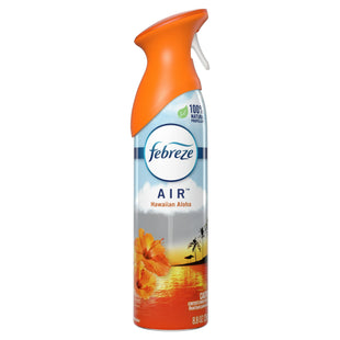 Febreze Air Freshener, Odor-Eliminating, Hawaiian Aloha Light Fresh Scent, Aerosol Spray 8.8 Ounce (Pack Of 1)