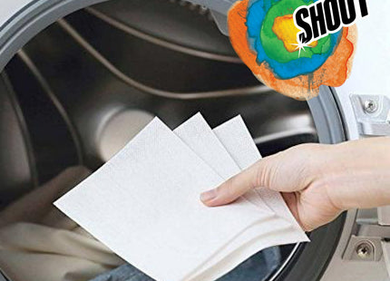 Shout Color Catcher, Dye-Trapping Sheets, for Laundry, Maintains Clothes Original Colors, 24 Sheets (Pack Of 1)