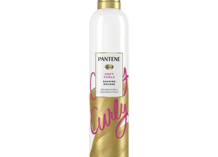 Pantene Pro-V Soft Curls Shaping Defining Mousse, Maximum Hold, Controls Frizz, 6.6 Ounce (Pack Of 12)