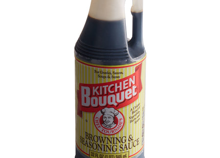 Kitchen Bouquet Browning & Seasoning Sauce, For Gravies, Sauces, Soups, and Stews 32 oz (Pack Of 2)