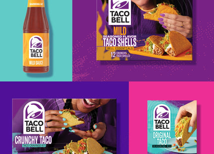 Taco Bell Original, Taco Seasoning Mix, Mexican-style flavors, 1 Ounce (Pack Of 2)