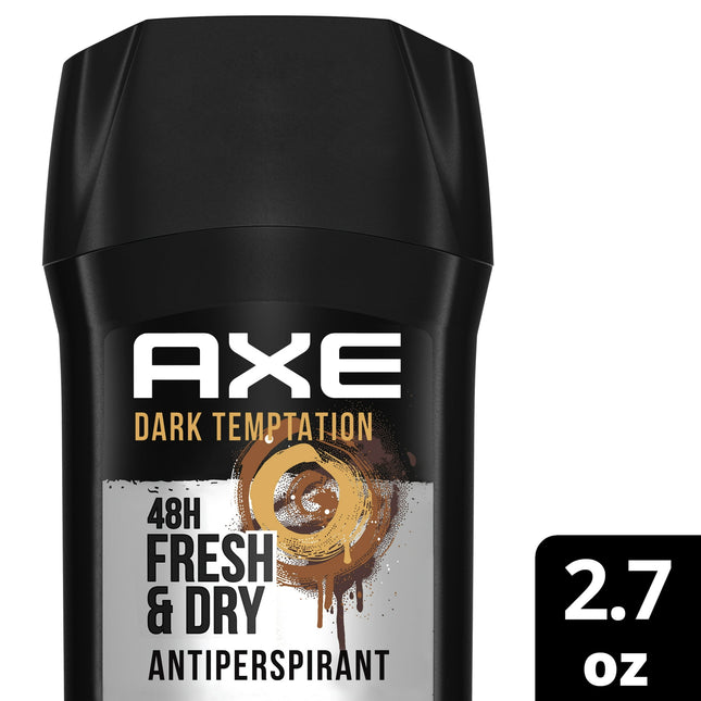 Axe Dark Temptation  48H Anti Sweat,, Long Lasting, Antiperspirant Deodorant Stick, 2.7 Ounce (Pack Of 1)