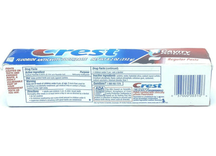 Crest Fluoride Cavity Protection Toothpaste, Regular Past, 8.20 Ounce (Pack Of 4)