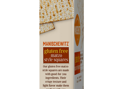 Manischewitz Old Fashioned Thin Salted Matzo, Airy Crispy Crackers, Non GMO, 10 Ounce (Pack Of 3)