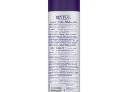 John Frieda Anti Frizz, Moisture Barrier, Firm Hold Anti Frizz Hairspray, Unscented, 12 Fl Ounce (Pack Of 1)