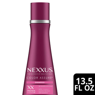 Nexxus Hair Color Assure Sulfate-Free Shampoo, with Protein Fusion, For Color Treated Hair Color Shampoo 13.5 oz (Pack Of 6)