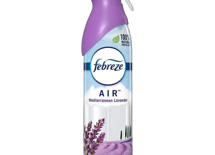 Febreze Air Freshener, 2X Odor-Fighting, Mediterranean Lavender Scent, Aerosol Spray, 8.8 ounce (Pack Of 3)