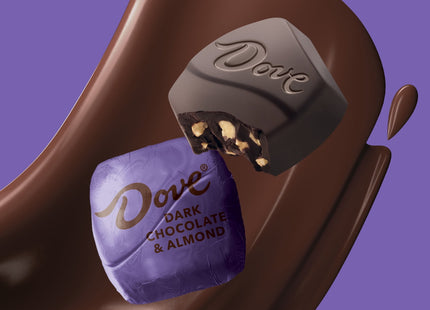 Dove Promises Dark Chocolate And Almond Candy Bar, Each individually foil-wrapped, 6.74 Ounce (Pack Of 1)