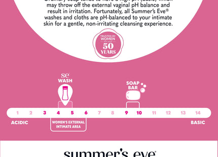 Summer's Eve Simply Sensitive, Daily Feminine Wash Removes, Cleansing Wash for Sensitive Skin, 9 Ounce (Pack Of 3)