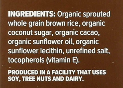 One Degree Organic, Foods Veganic, Sprouted Brown Rice Cacao Crisps, 10 Ounce (Pack Of 6)