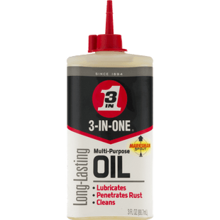 3-in-ONE Multi-Purpose LongLasting Lubricant Household Machine Oil 3oz (18 Pack) - Supplies > Cleaners & Disinfectants