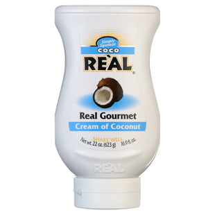 Coco Real Gourmet Cream of Coconut, Squeezable Bottle, 16.9 FL Ounce (Pack Of 1)