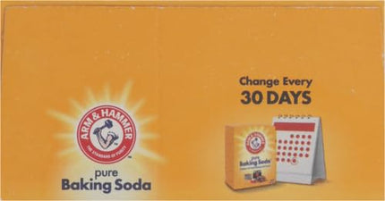 Arm & Hammer Pure Baking Soda, For Baking, Cleaning & Deodorizing, 8 Ounce (Pack Of 2)