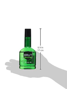 Brut Splash-On Original Fragrance, Cologne for Men Long Lasting Fragrance, Spicy Woods, Floral, and Citrus Notes, 3.5 Ounce (Pack Of 2)