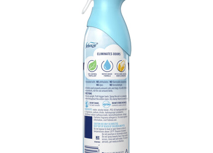 Febreze Air Freshener, Handheld Aerosol, Odor-Eliminating, Odor Spray, Linen & Sky Scent, 8.8 Ounce (Pack Of 1)