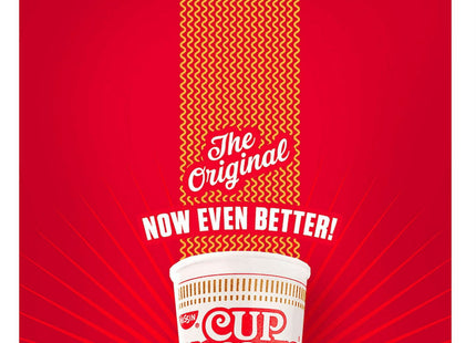 Nissin Cup Noodles, Microwaveable Paper Cups, Beef Flavor, Soup, 2.25 Ounce (Pack Of 24)