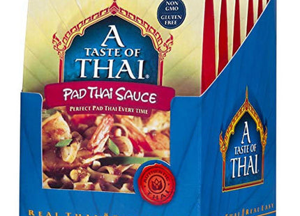 A Taste Of Thai Ready-to-Use Mix, Flavored with Classic Thai Spices, Sauce Pad Thai, 3.25 Ounces (Pack Of 6)