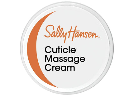 Sally Hansen Cuticle Massage Cream, Nail Treatment, Moisturizer, with Apricot Oil, 0.4 Ounce (Pack Of 3)