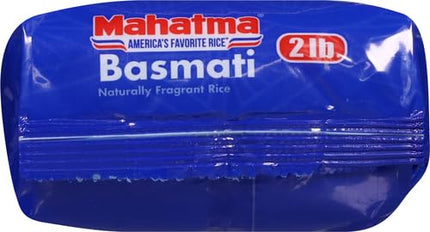 Mahatma Basmati White Rice, Naturally Fragrant Extra Long Grain Rice, Non-GMO, Gluten Free, 32 Ounce (Pack Of 12)