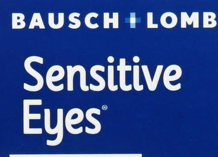 Sensitive Eyes Contact Lens Solution by Bausch & Lomb Saline Solution for Sensitive Eyes, Soft Contact & Gas Permeable Lenses, 12 Fl Oz (355 ML) (Pack Of 1)