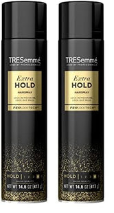 TRESemme Tres Two Extra Hold, Frizz Control Hairspray, Aerosol, 11 Ounce (Pack Of 2)