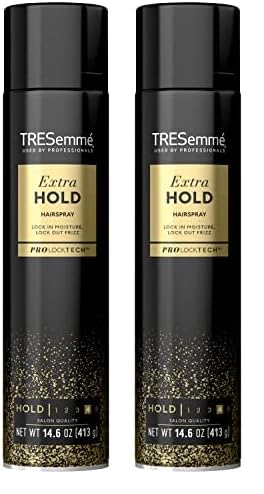 TRESemme Tres Two Extra Hold, Frizz Control Hairspray, Aerosol, 11 Ounce (Pack Of 2)