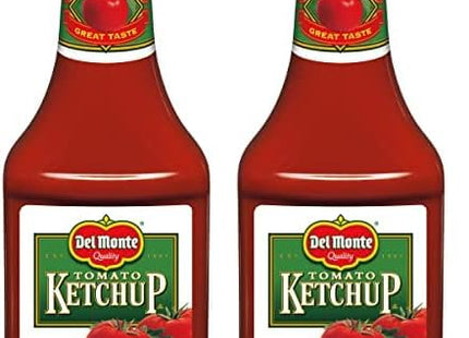 Del Monte Natural Tangy Delicious Tomato Ketchup Bottle,  No artificial flavors Or Preservatives, 24 Ounce (Pack Of 2)