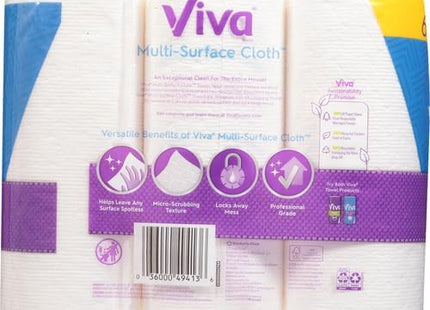 Viva Multi-Surface Cloth Paper Towels, 6 Big Rolls = 9 Regular Rolls, 2Ply, 83 Sheets Per Roll, (Pack Of 6)