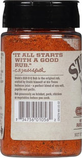 Stubb's All Purpose BBQ Barbecue Rub, With sea salt, paprika and garlic, 4.62 Ounce (Pack Of 6)