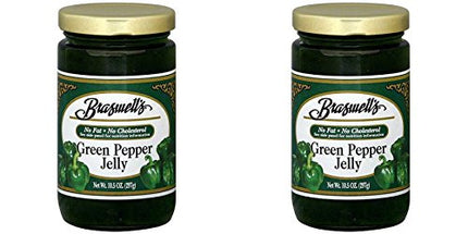 Braswell Jelly, Natural Essence, Natural mint flavor With Leaves, Jar, 10.5 Ounce (Pack Of 1)