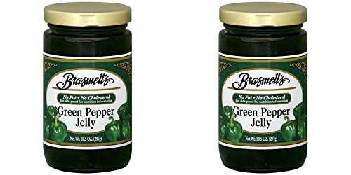 Braswell Jelly, Natural Essence, Natural mint flavor With Leaves, Jar, 10.5 Ounce (Pack Of 2)