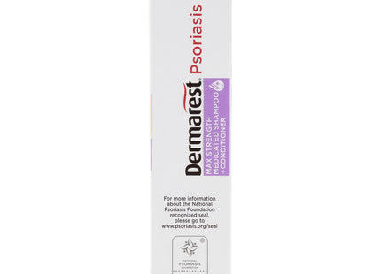 Dermarest Psoriasis Medicated Moisturizing Shampoo Plus Conditioner 8 Fl Oz (Pack Of 7)