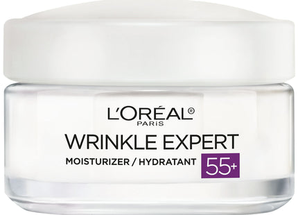 L'oreal Paris Skincare Wrinkle Expert 55+ Anti-aging Face Moisturizer - 1.7 Oz. 50 ml (Pack Of 12)