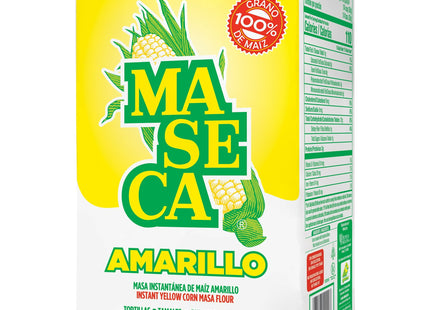 Maseca Instant Yellow Corn Masa Flour, Masa Instantanea de Maiz Amarillo, Gluten-free, 2.2 lb (Pack Of 6)