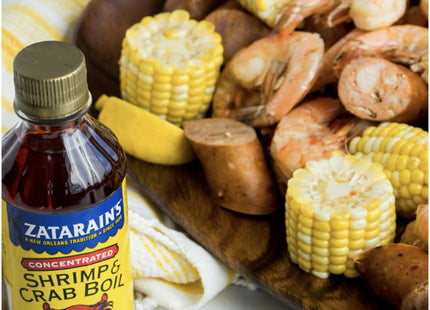 Zatarains Crab and Shrimp Boil New Orleans Style Liquid, Concentrated, 8-Ounce (Pack Of 1)