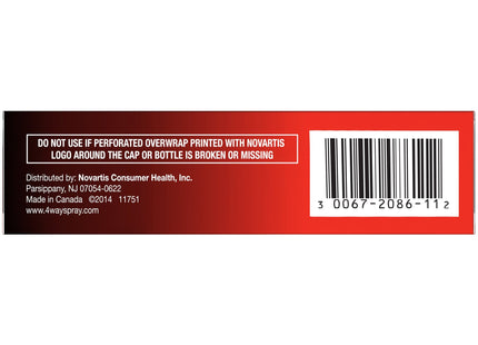 4Way Fast Acting Nasal Spray for Sinus Congestion Relief 1oz (12 Pack) - Health Care > Over-the-Counter Medication