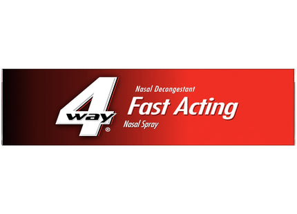 4Way Fast Acting Nasal Spray for Sinus Congestion Relief 1oz (12 Pack) - Health Care > Over-the-Counter Medication