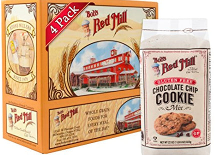 Bob's Red Mill Dairy Free, Gluten Free, Wheat Free, Chocolate Chip Cookie Mix, 22 Ounce (Pack Of 12)