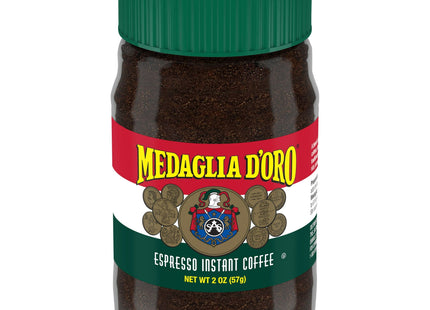 Medaglia d'Oro Style Instant Double Roast Italian Espresso Coffee, Decaffeinated, 2 Ounces (Pack Of 24)