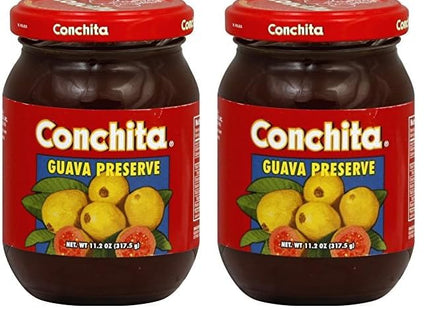 Conchita Guava Preserve, Perfectly Sweet, Glass Jar, Topping for crackers, muffins, pancakes, sandwich1, 11.2 Ounce (Pack Of 6)