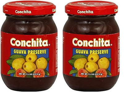 Conchita Guava Preserve, Perfectly Sweet, Glass Jar, Topping for crackers, muffins, pancakes, sandwich1, 11.2 Ounce (Pack Of 2)