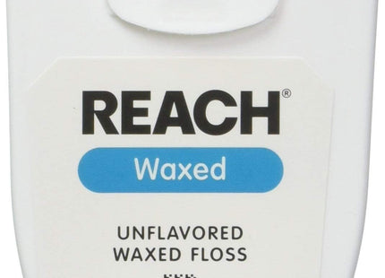 Johnson & Johnson Reach Dental Floss Waxed-Unflavored, 55 Yds Each (Pack Of 1)