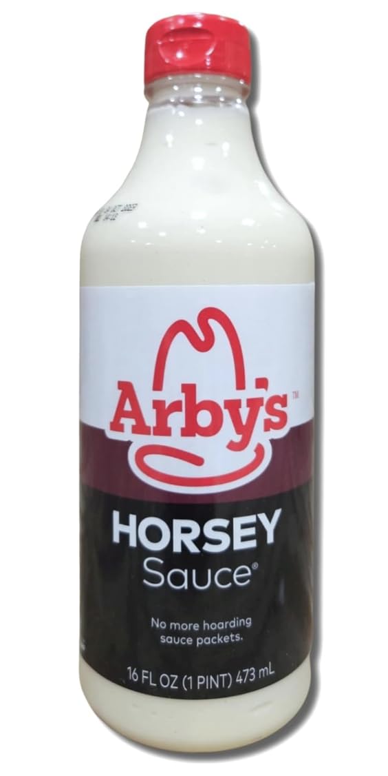 Arby's Horsey Sauce, bottles, A Sauce for All Meat, 16 Fluid Ounce, (Pack Of 1)