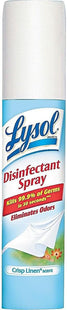 LYSOL Disinfectant Spray to Go, Crisp Linen Scent 1 oz (Pack Of 12)