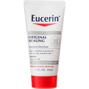 Eucerin Original Moisturizing Lotion, For Extremely Dry Skin, Emollient Enriched Lotion 1 Ounce (Pack Of 36)